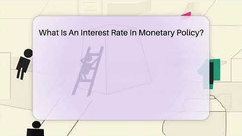 What Is An Interest Rate In Monetary Policy? - Inflation Insight Channel