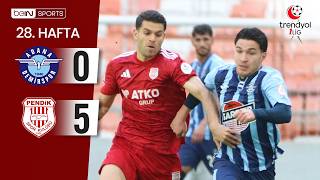 Adana Demirspor (0-5) Pendikspor | 28. Hafta Maç ÖZETİ | Trendyol 1. Lig - 2025/26