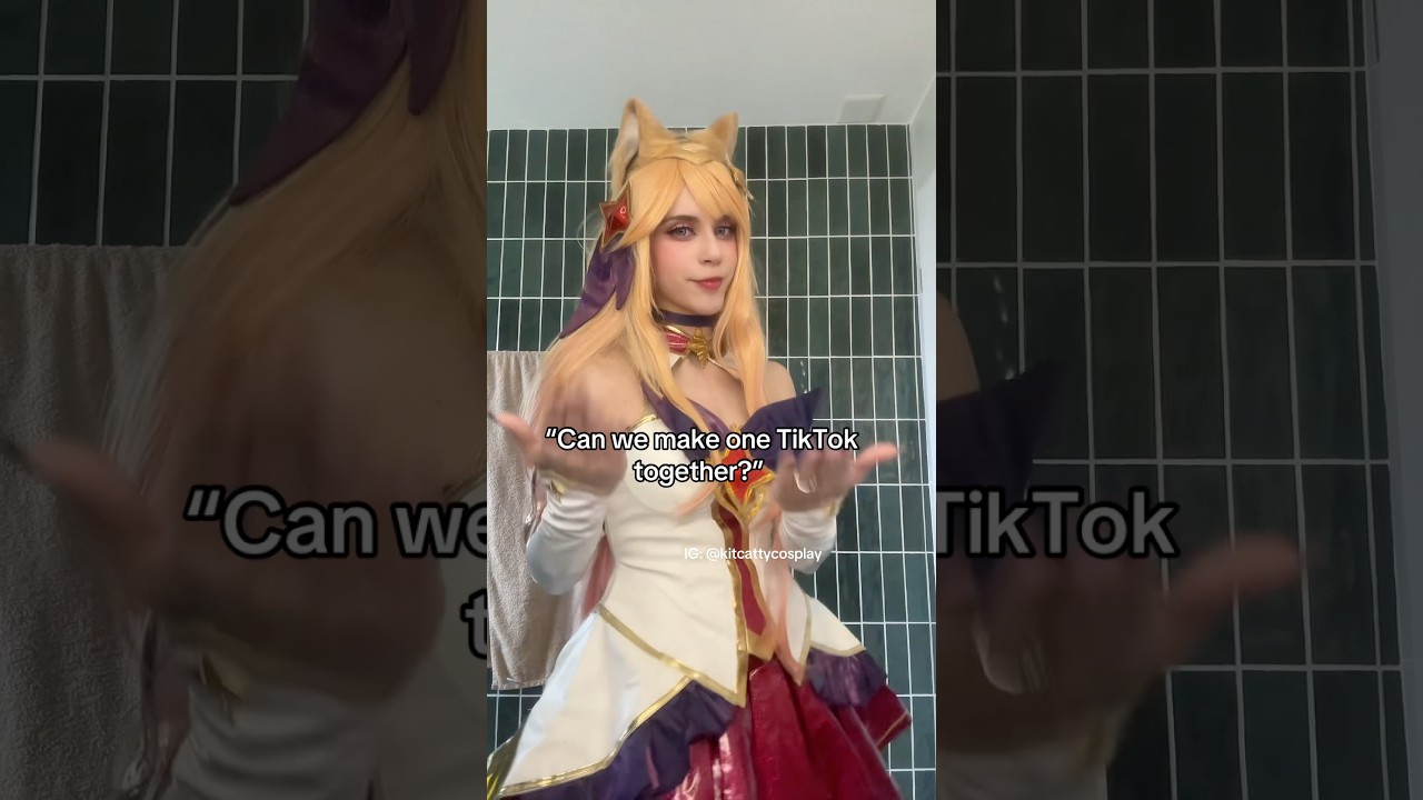 I miss interacting w people at cons :( #cosplay #leagueoflegends #wildrift #cosplayer #anime #shorts