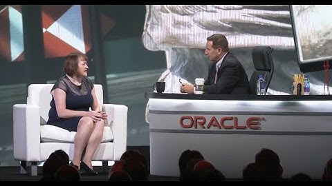 Mark Hurd at Oracle OpenWorld 2016: Interview with Joanna Fielding of HSBC