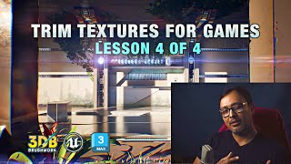 Trim Textures for Games | UE5 Game Art Workflow | Sci-Fi Environment (Part 4)