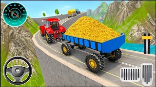 Indian Real Farming Tractor Simulator  Big Farm Transport Driving Walkthrough Android Gameplay #233  screenshot 1