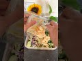 Indian girls pure vegetarian version of viral cucumber salad in London #vegetarianfoodie