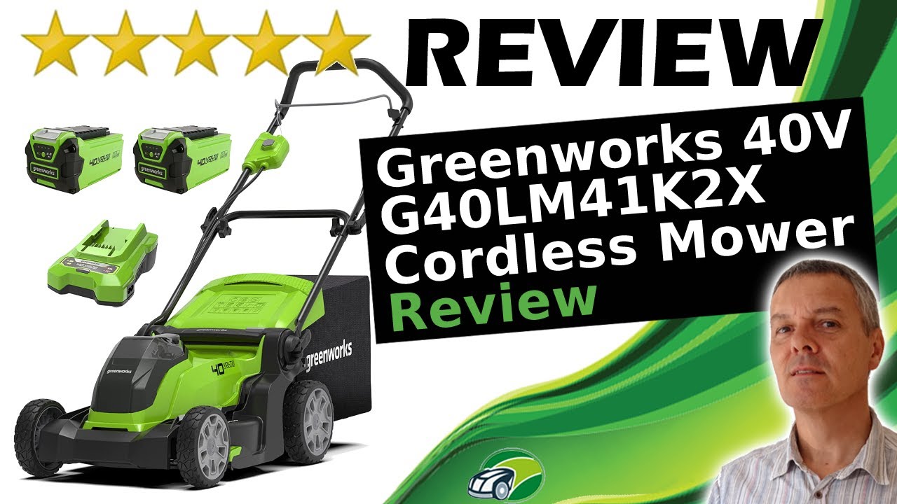 Greenworks G40LM41K2X Review (41cm 40V) 