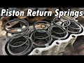 How to replace piston return springs and head gasket