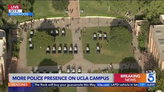 More police presence on UCLA campus