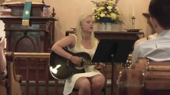 Julia Bowman singing Amazing Grace