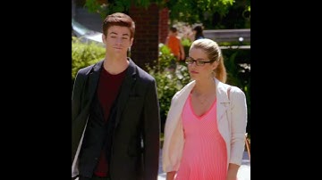 Felicity congratulates Barry #theflash #barryallen #arrow #iriswest #shorts
