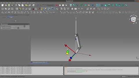 FreeCAD Assembly 3 - Manual movement of the base of a piston mechanism
