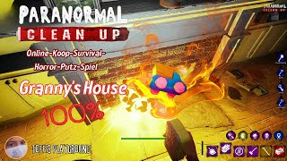 Paranormal Cleanup - Ein Online Koop Survival Horror Putz Spiel - Granny's House 2. Versuch  100%