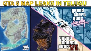 GTA 6 Map Leaks,Rumors,and Info in Telugu : Grand Theft Auto VI in Telugu : GTA 6 Map in Telugu
