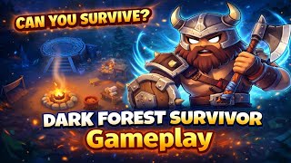 DON'T STAY IN THE DARK! 🔦 Dark Forest Survivor Gameplay - First Look (Escaping the Crash) screenshot 4