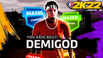 THE BEST SLASHER BUILD ON NBA 2K22 NEXT GEN! DEMIGOD (DUNK, SHOOT, DRIBBLE, AND PASS) BEST BUILD!