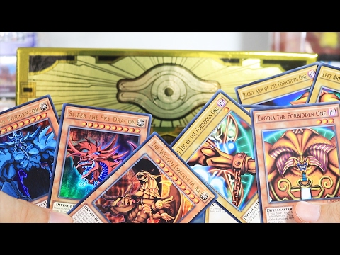 Opening a Nostalgic Golden Yu-Gi-Oh Chest!