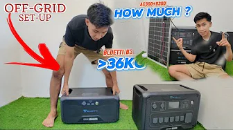 You Should Know before Buying Bluetti AC300+B300 Off-grid Power Station!