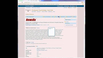 LIRN Tutorial - Generate the APA Citation
