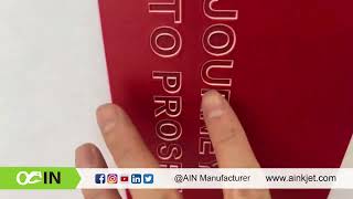 #Ainkjet 3D Multi-layer Texture Painting Industrial Printer AJ-S580, Special Ink For Texture Paint
