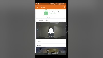 Alarm com App Doorbell
