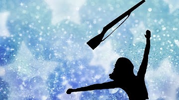 Strap Toss on Rifle - How to color guard