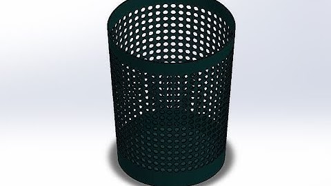 How to design a pencil holder in Solidworks - Redesign Engineering