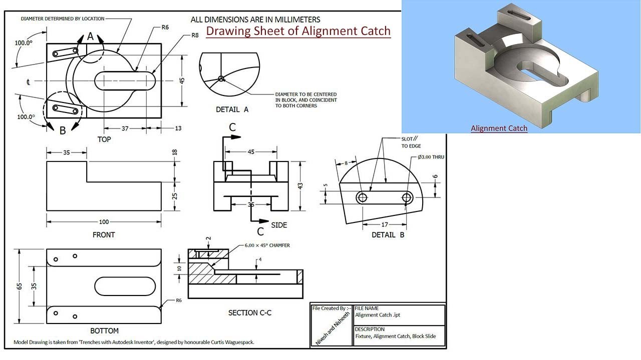 Alignment Catch SolidWorks Tutorial YouTube