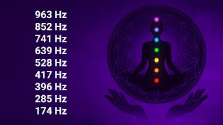 Complete Solfeggio Frequency Journey - Transform your Aura & Regenerate Cells by Relaxation and Mindfulness 214 views 11 months ago 2 hours, 36 minutes