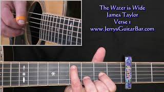 James Taylor The Water is Wide Intro Lesson chords