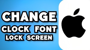 How To Change Clock Font On iPhone Lock Screen (2024 Guide)