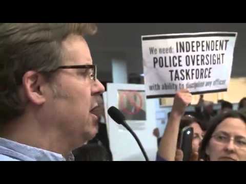 Protesters takeover Albuquerque City Council meeting - YouTube