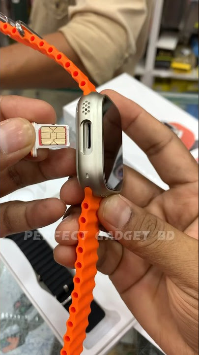 😍Sim   WiFi 4G LTE Android Watch Tk4 Ultra First Empression #shorts #bangladesh