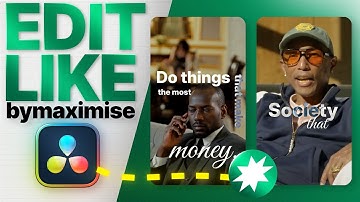 Hoe je Bymaximise kunt bewerken in DaVinci Resolve