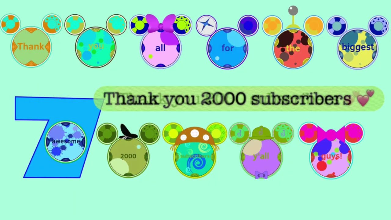 Thank You 2000 Subscribers (featuring Sizzles and Friends)