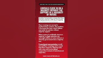 How First-Past-the-Post Lets Governments Gain Power Without Majority Support