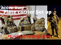 Military Plate carrier setup