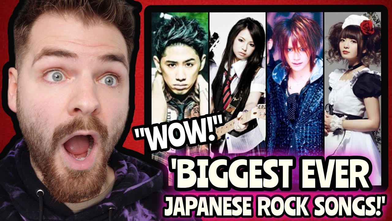 TOP 250 BIGGEST JAPANESE *ROCK* SONGS OF ALL TIME (FIRST TIME