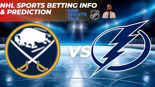 Buffalo Sabres VS Tampa Bay Lightning 3/8/26 Free NHL Stats &amp; Betting info