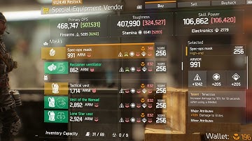 THE DIVISION - 5 GOD ROLL GEAR PIECES YOU NEED TO BUY! ALPHA BRIDGE CHEST, TENACIOUS MASK & MORE