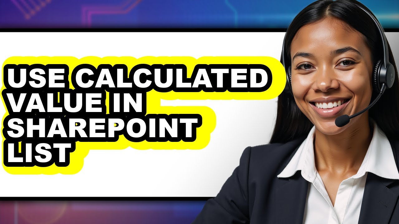 How to Use Calculated Value in Sharepoint List (full Guide) - YouTube