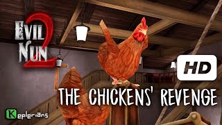 EVIL NUN 2 Full CUTSCENES | CHICKENS' REVENGE | High Definition