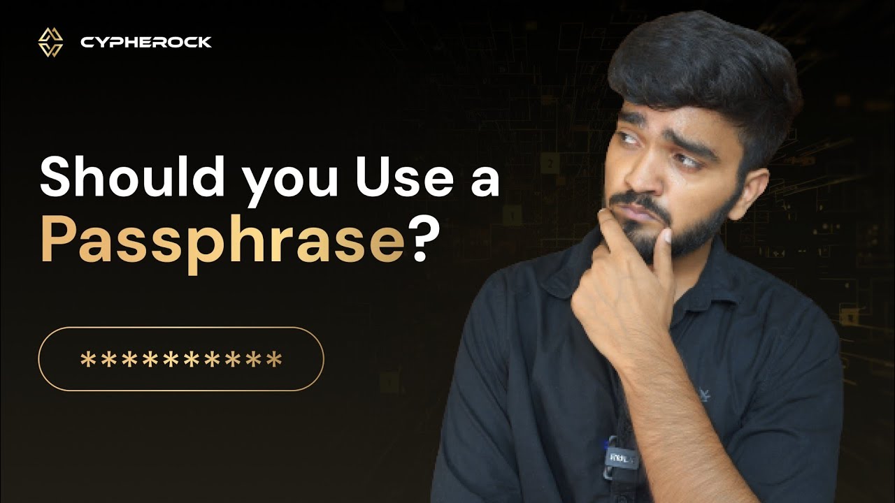 is-passphrase-more-secure-for-your-seed-phrase-youtube
