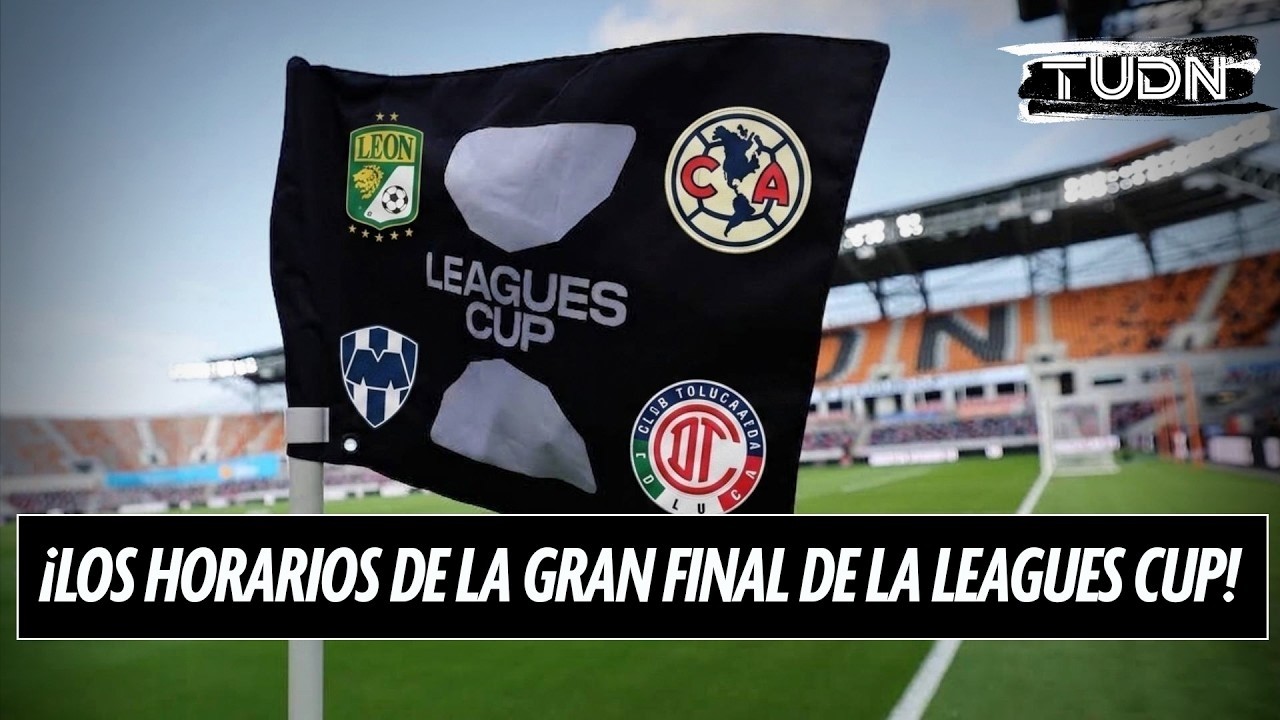 ¡IMPERDIBLE! Las fechas de la Final y Tercer Lugar de la Leagues Cup | TUDN