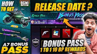 BONUS PASS - GET UPGRADABLE DP28 SKIN WITH ON-HIT EFFECT AND UPGRADABLE BIKE SKIN | BONUS PASS BGMI