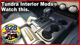 Tundra Interior Mods, you have got to see this.