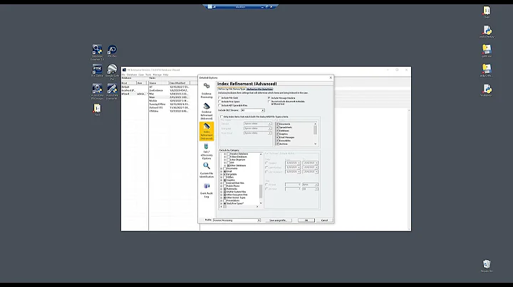 FTK  Feature Focus - Index Search Refinement