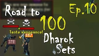 Runescape Legacy Road to 100 Dharok sets W/ Commentary Episode 10 - Lets get the killstreak!