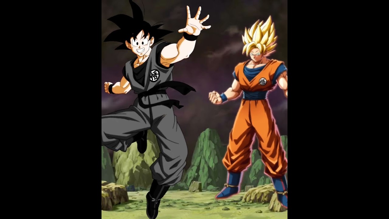 AF Composite Goku & Composite Goku, composite AF Stories Goku vs Drip Goku, GF Goku, AF Stories goku