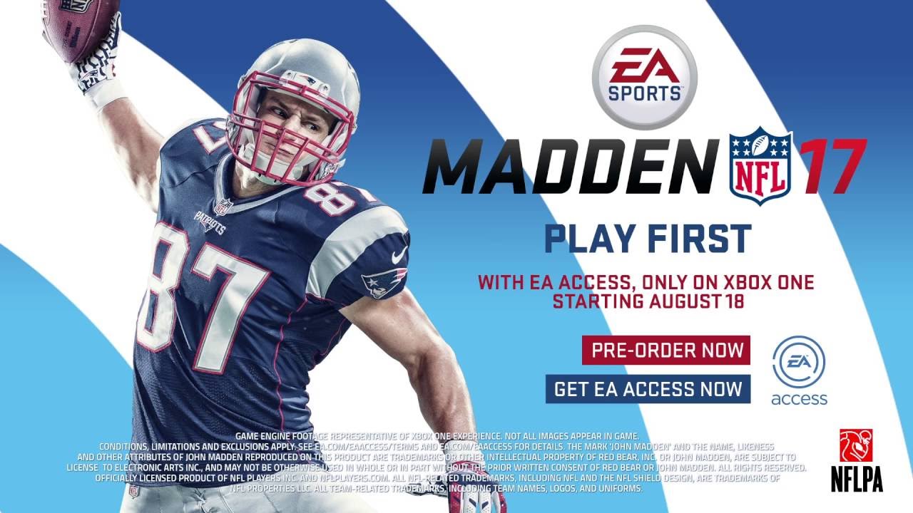 Play Madden NFL 17 First With EA Access