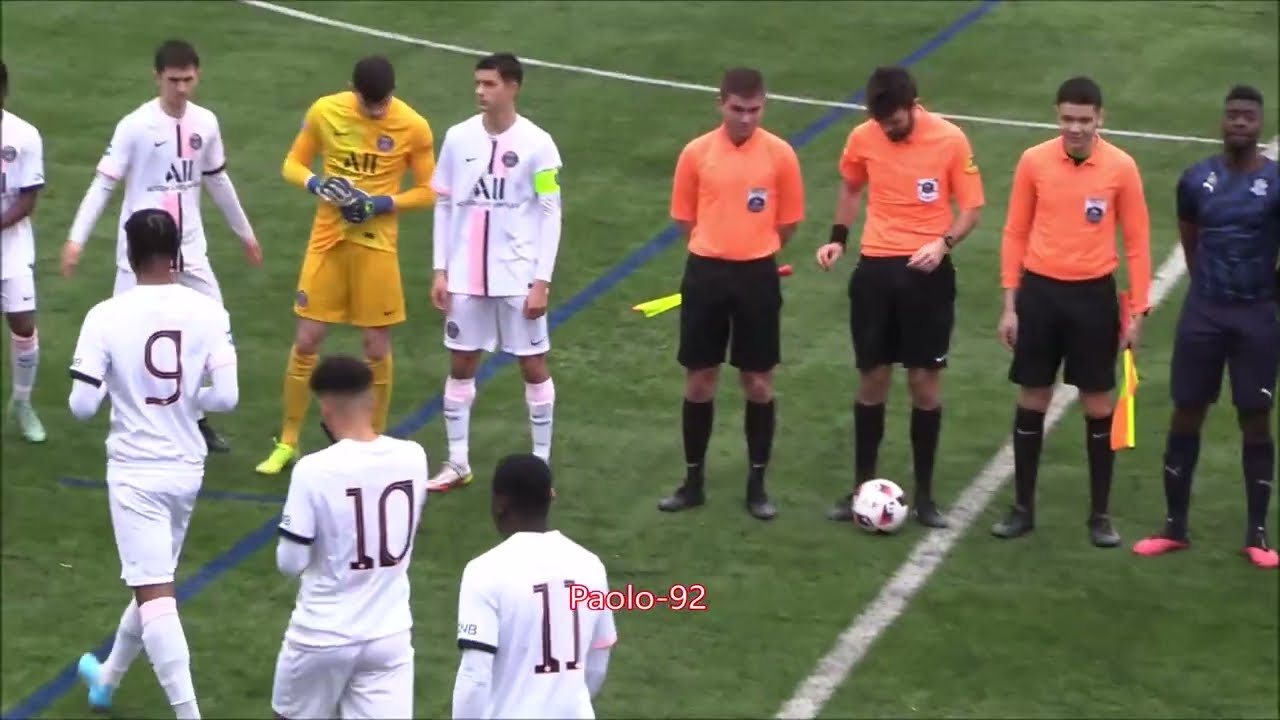 21 U19  J17 MONTFERMEIL FC / PARIS SAINT-GERMAIN ( PSG )