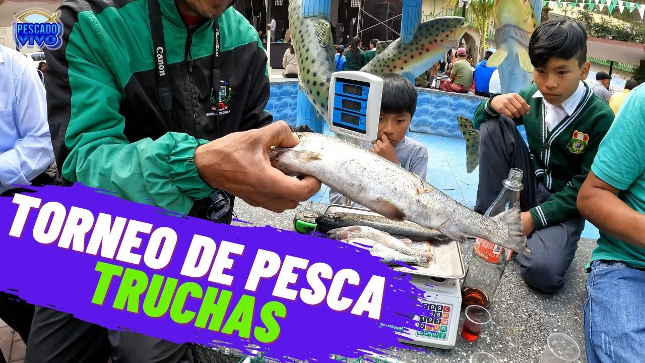 LO QUE FUE EL TORNEO DE PESCA DE TRUCHA EN ALIS-YAUYOS
