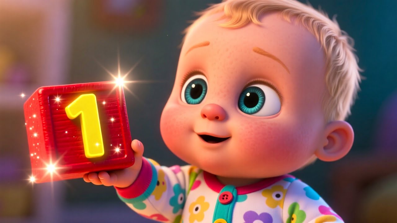 Baby Learns 123 Today 🔢🎶 Fun Counting Song | Learn Numbers for Kids